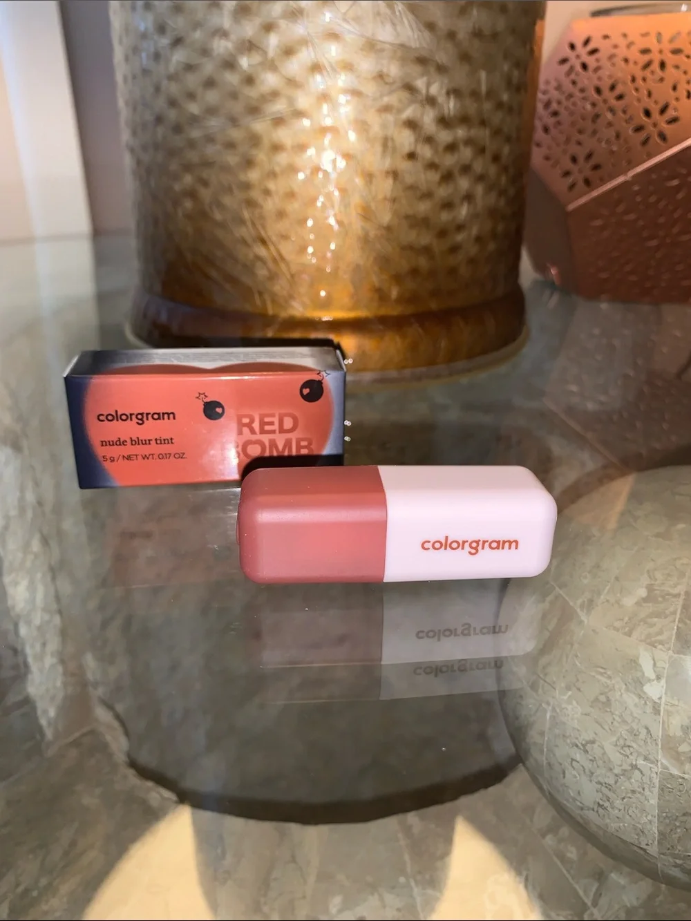Colorgram RED BOMB Nude Blur Tint (Burnt Maroon)